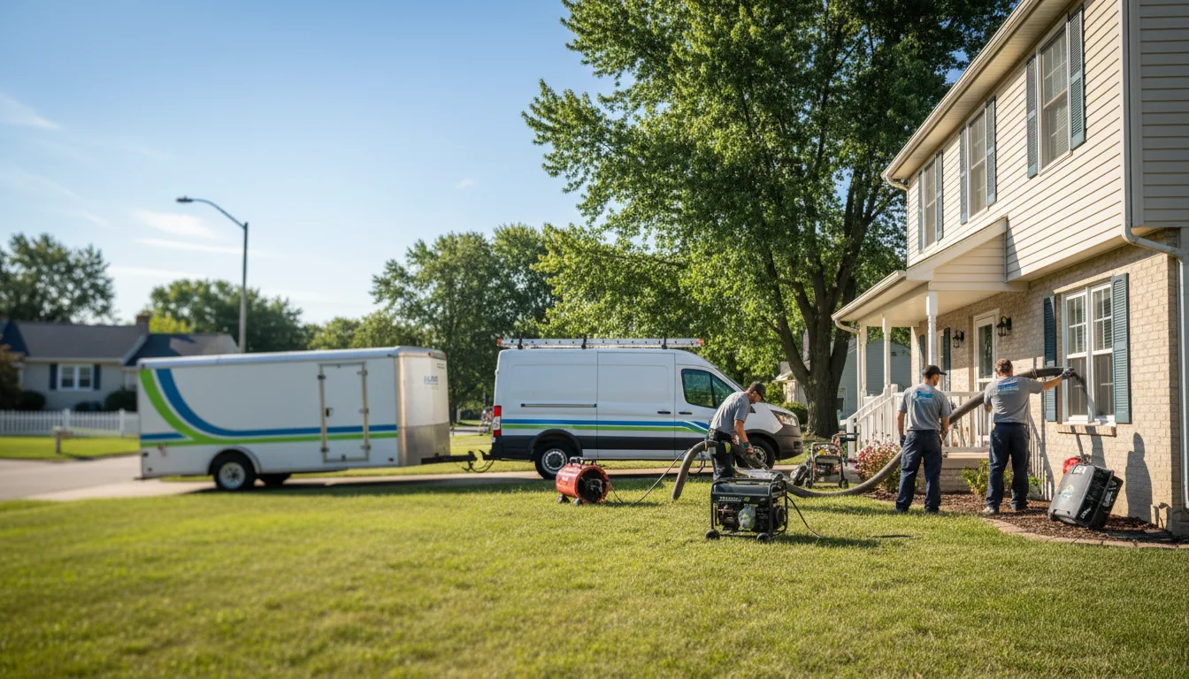 Flooded Basement Restoration And Cleanup With Repair in Skidmore, MO near me